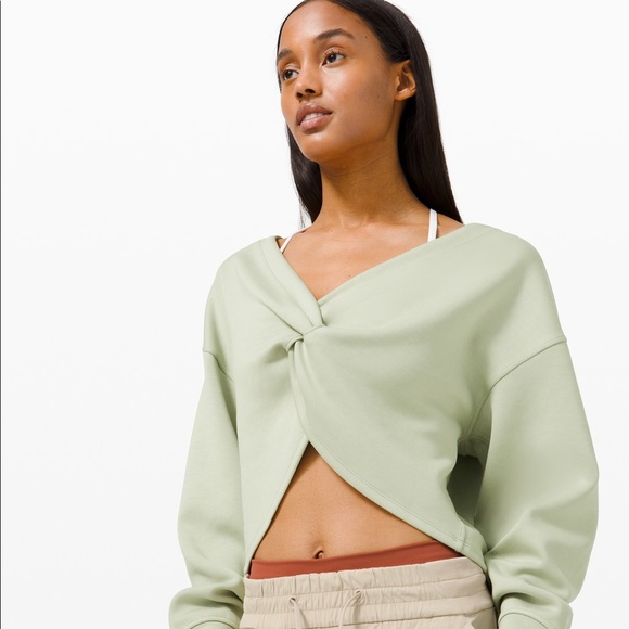 lululemon athletica Tops - Lululemon Twist Back-to-Front Pullover